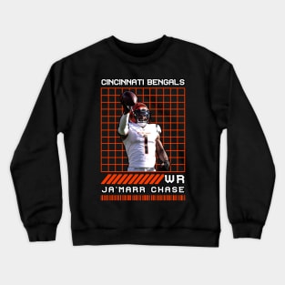 JA'AMAR CHASE - WR - CINCINNATI BENGALS Crewneck Sweatshirt